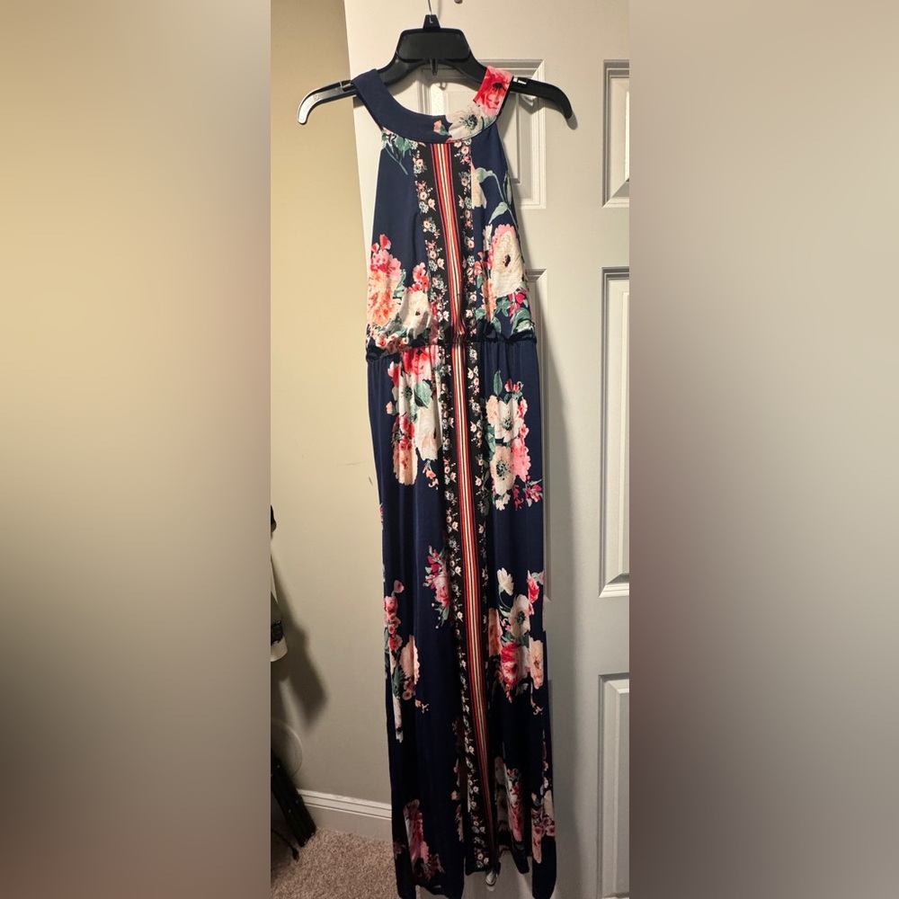 Summer halter dress.